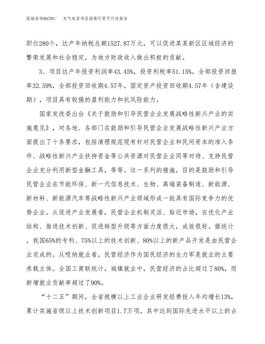 充气电容项目招商引资可行性报告.docx_第5页