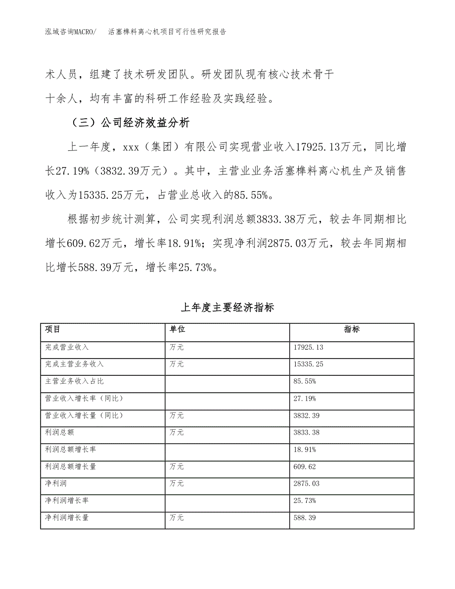 活塞榫料离心机项目可行性研究报告（总投资9000万元）（37亩）_第4页