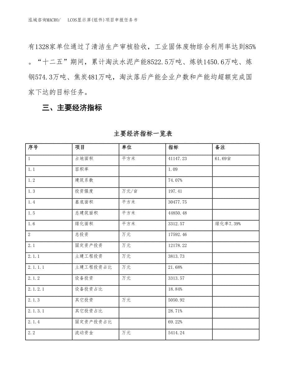 LCOS显示屏(组件)项目申报任务书.docx_第5页