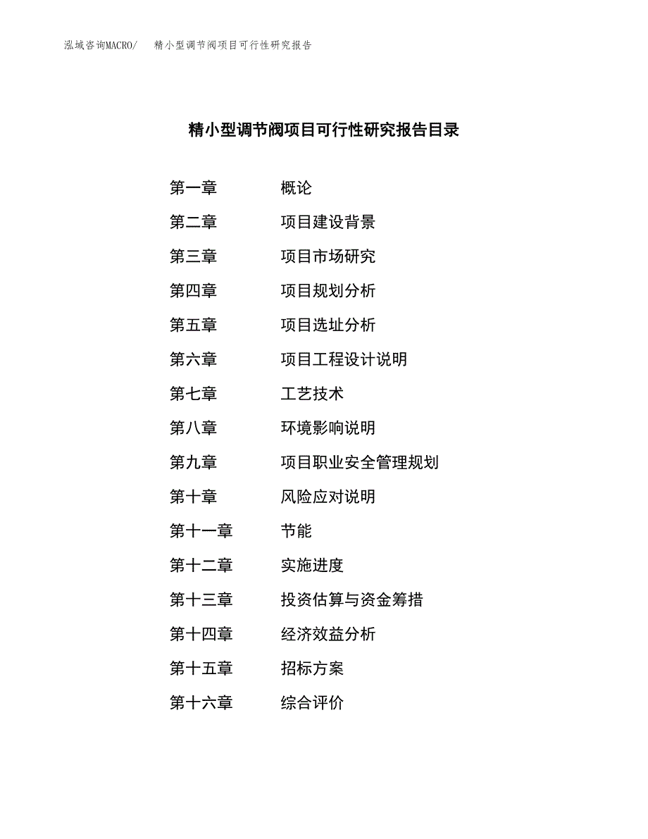 精小型调节阀项目可行性研究报告（总投资12000万元）（59亩）_第2页