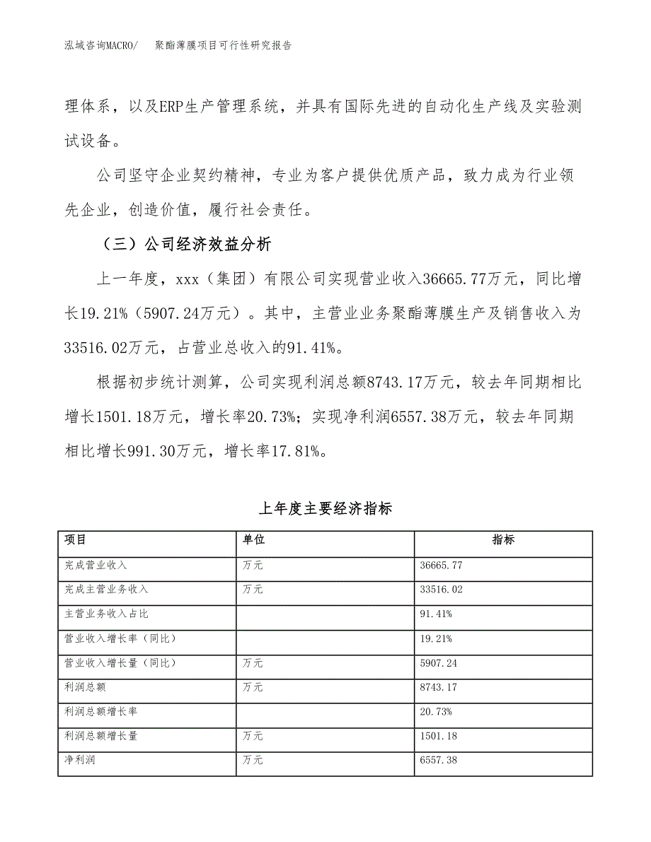 聚酯薄膜项目可行性研究报告（总投资16000万元）（61亩）_第4页