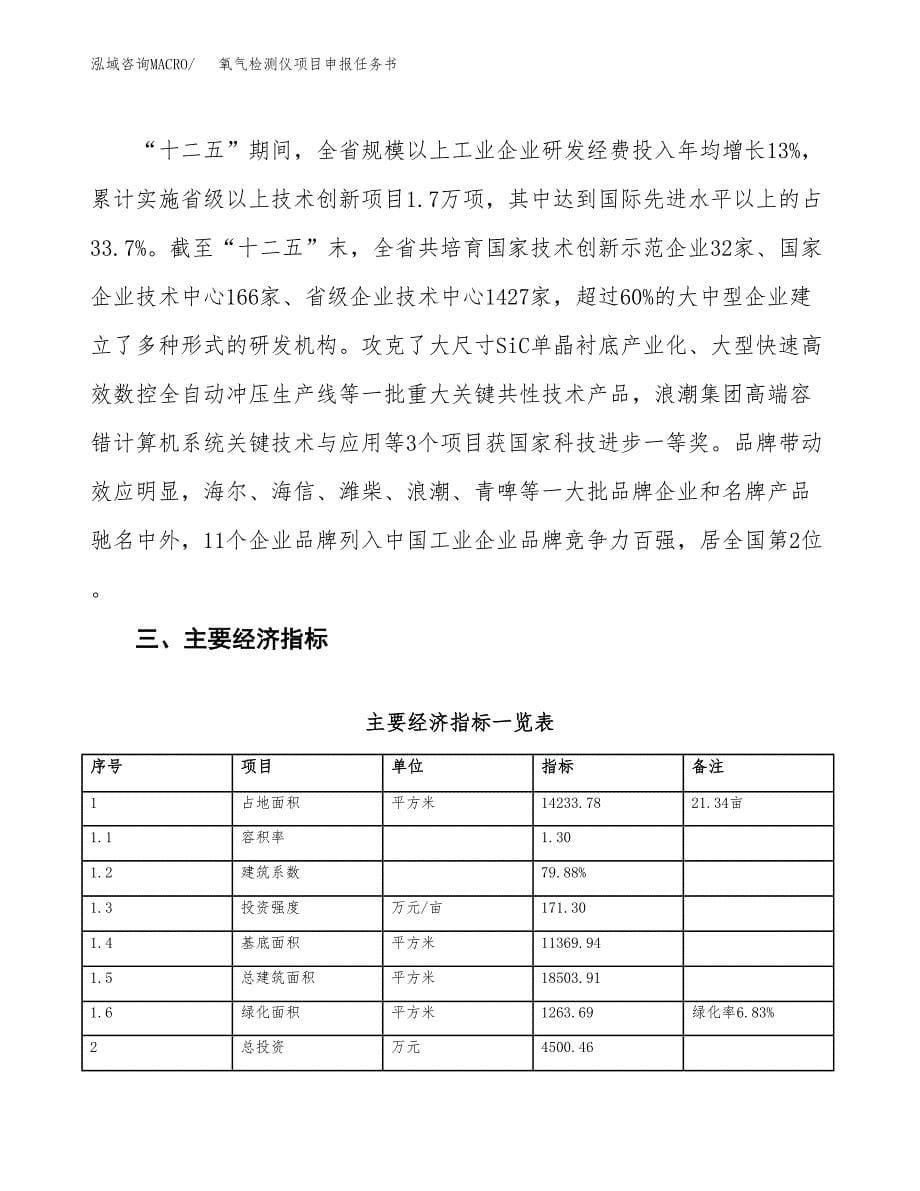 氧气检测仪项目申报任务书.docx_第5页