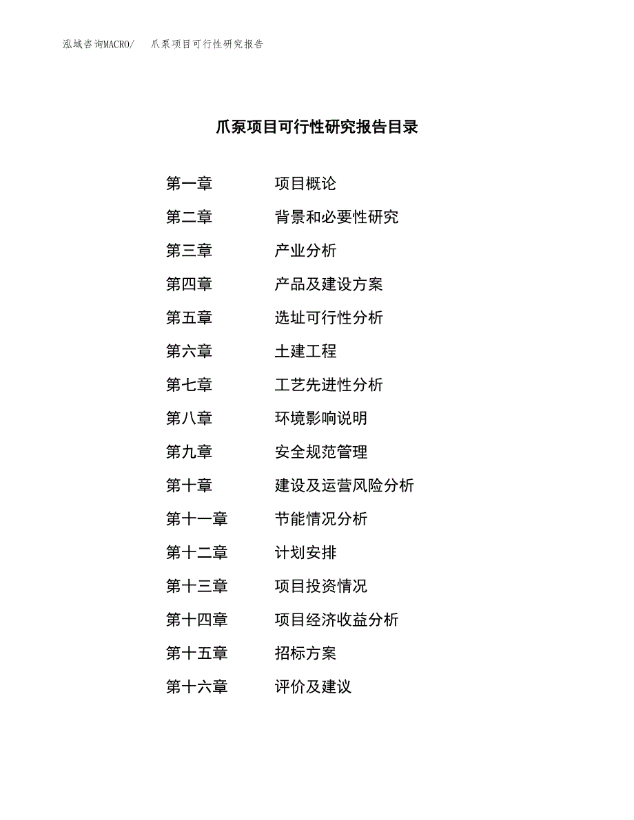 爪泵项目可行性研究报告（总投资18000万元）（77亩）_第2页