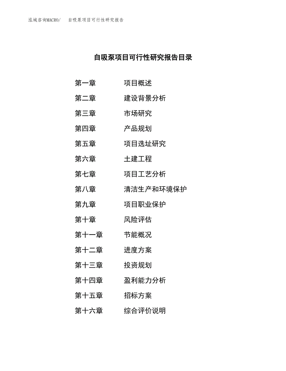 自吸泵项目可行性研究报告（总投资15000万元）（67亩）_第2页