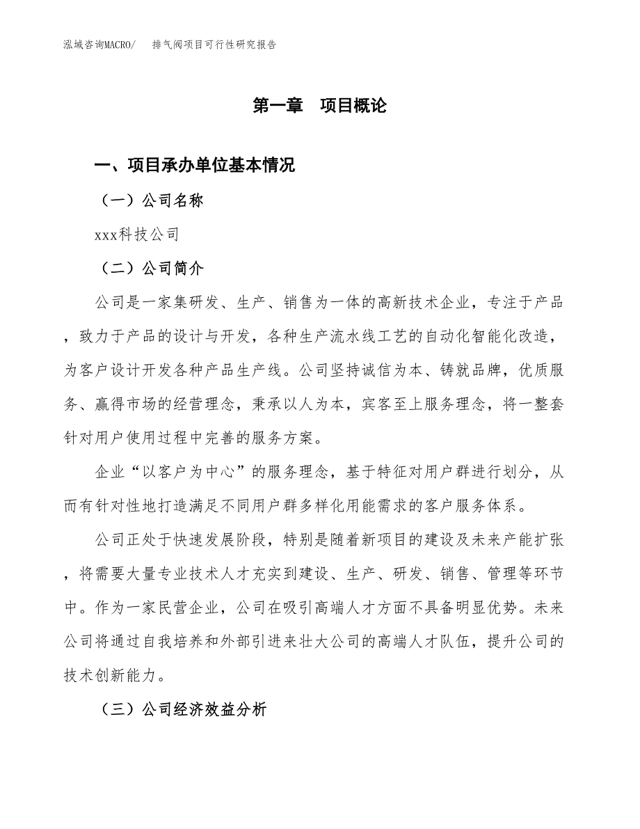 排气阀项目可行性研究报告（总投资4000万元）（21亩）_第3页