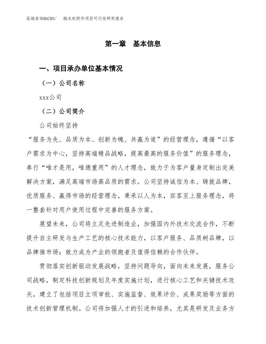 抛光机附件项目可行性研究报告（总投资19000万元）（88亩）_第3页