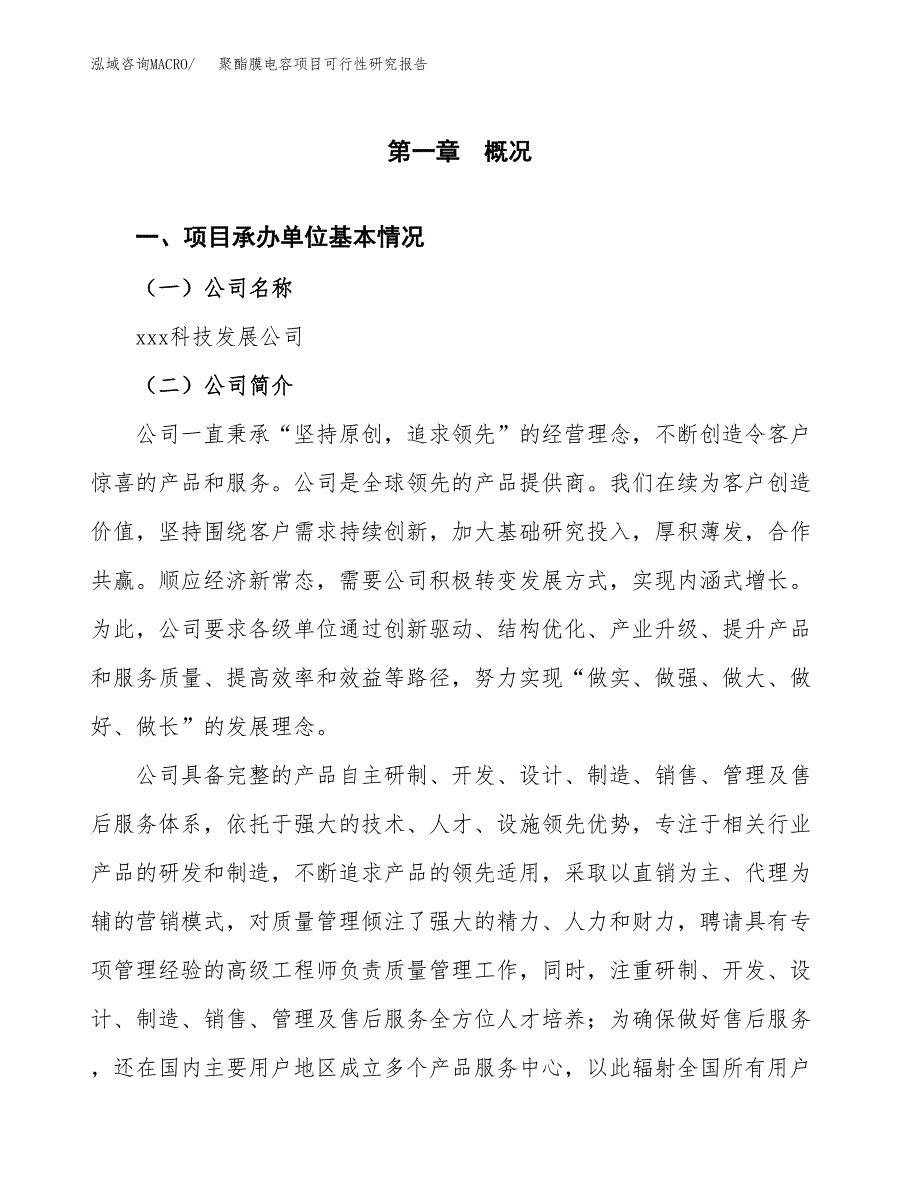 聚酯膜电容项目可行性研究报告（总投资12000万元）（61亩）_第3页