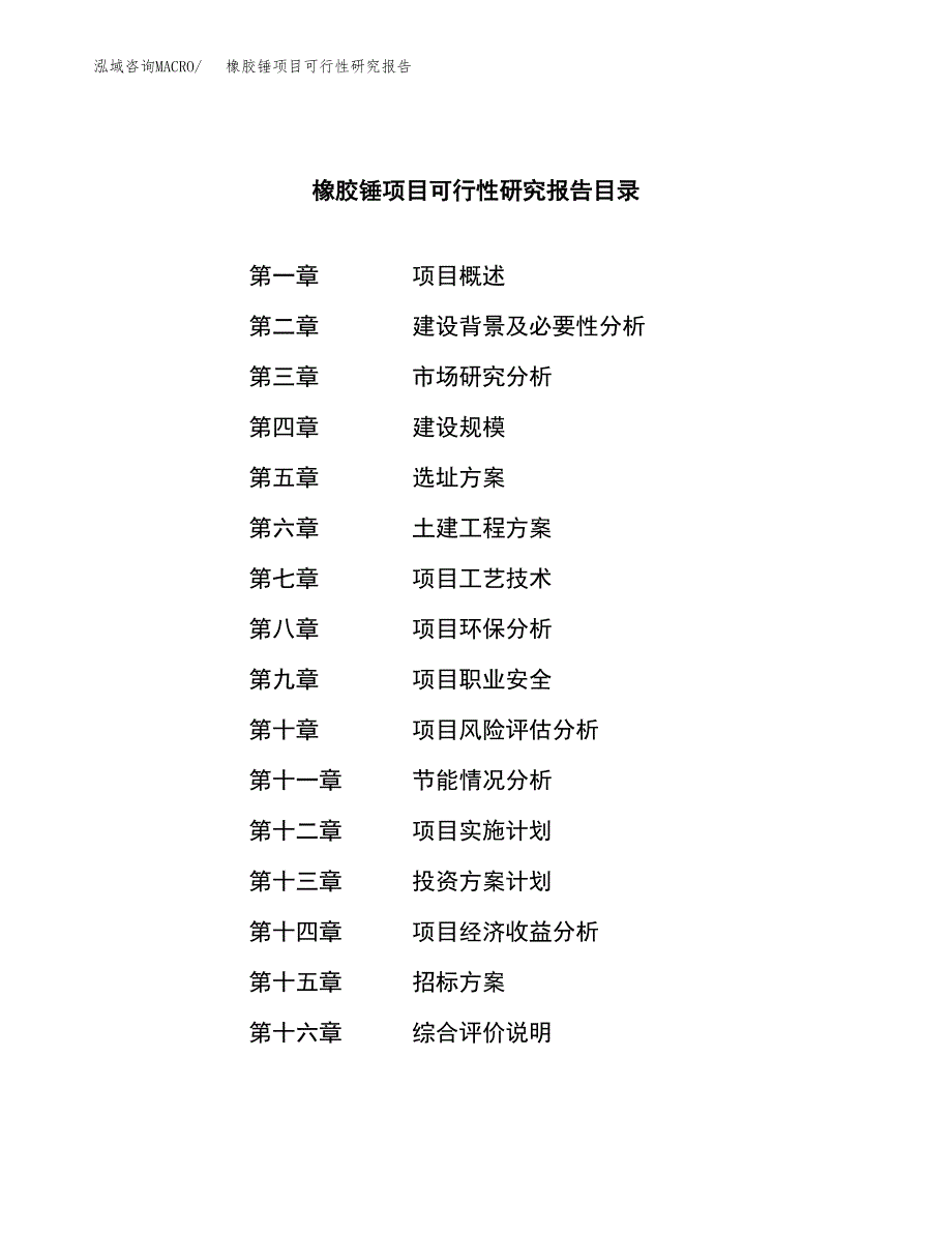 橡胶锤项目可行性研究报告（总投资5000万元）（21亩）_第2页