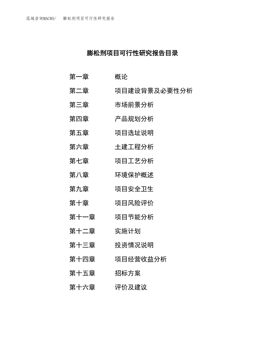 膨松剂项目可行性研究报告（总投资6000万元）（25亩）_第2页