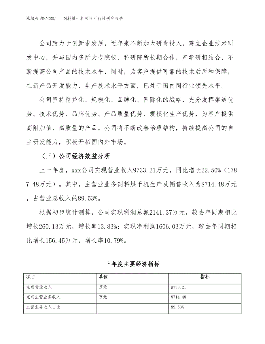 饲料烘干机项目可行性研究报告（总投资7000万元）（33亩）_第4页