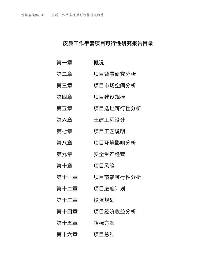 皮质工作手套项目可行性研究报告（总投资5000万元）（19亩）_第2页