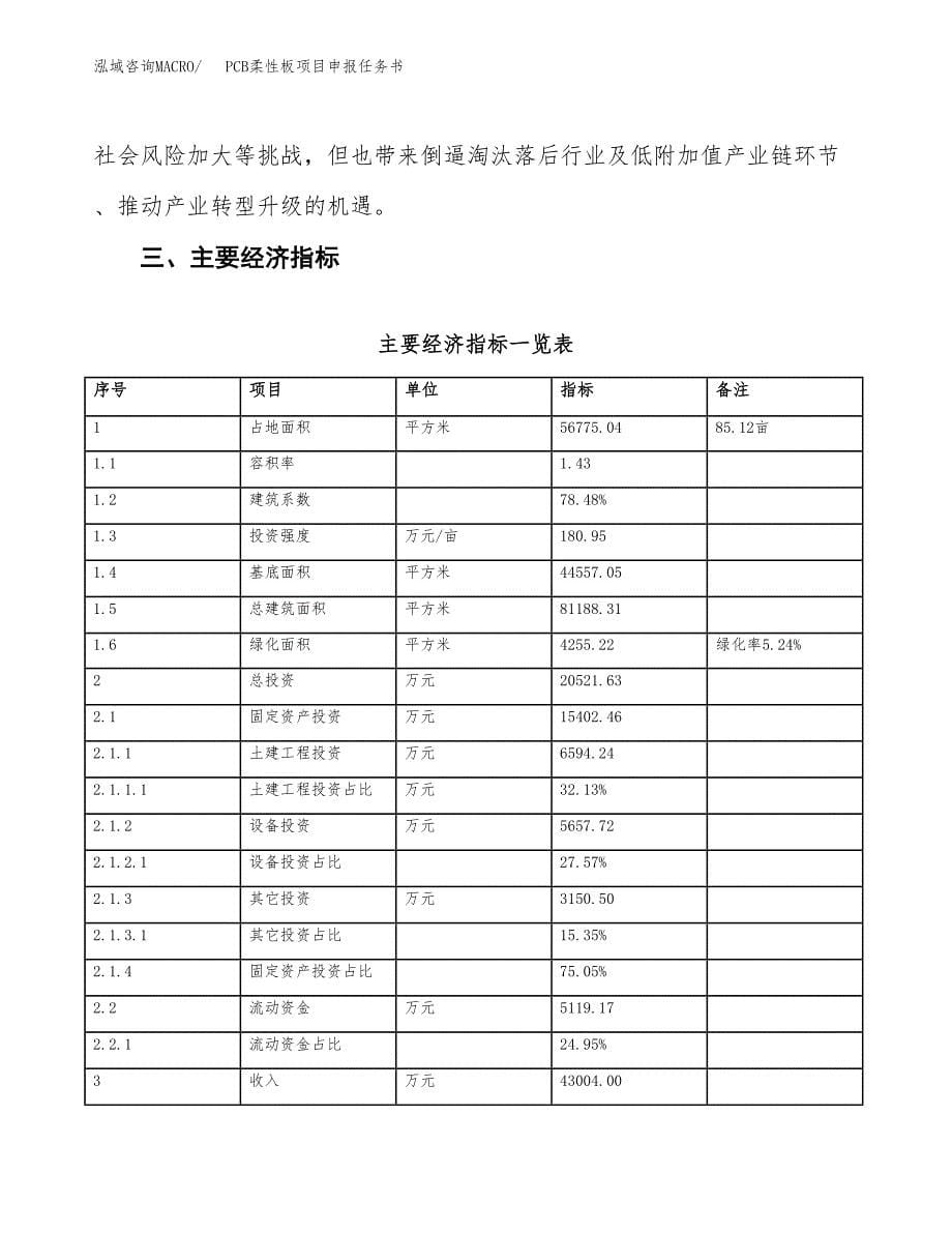 PCB柔性板项目申报任务书.docx_第5页