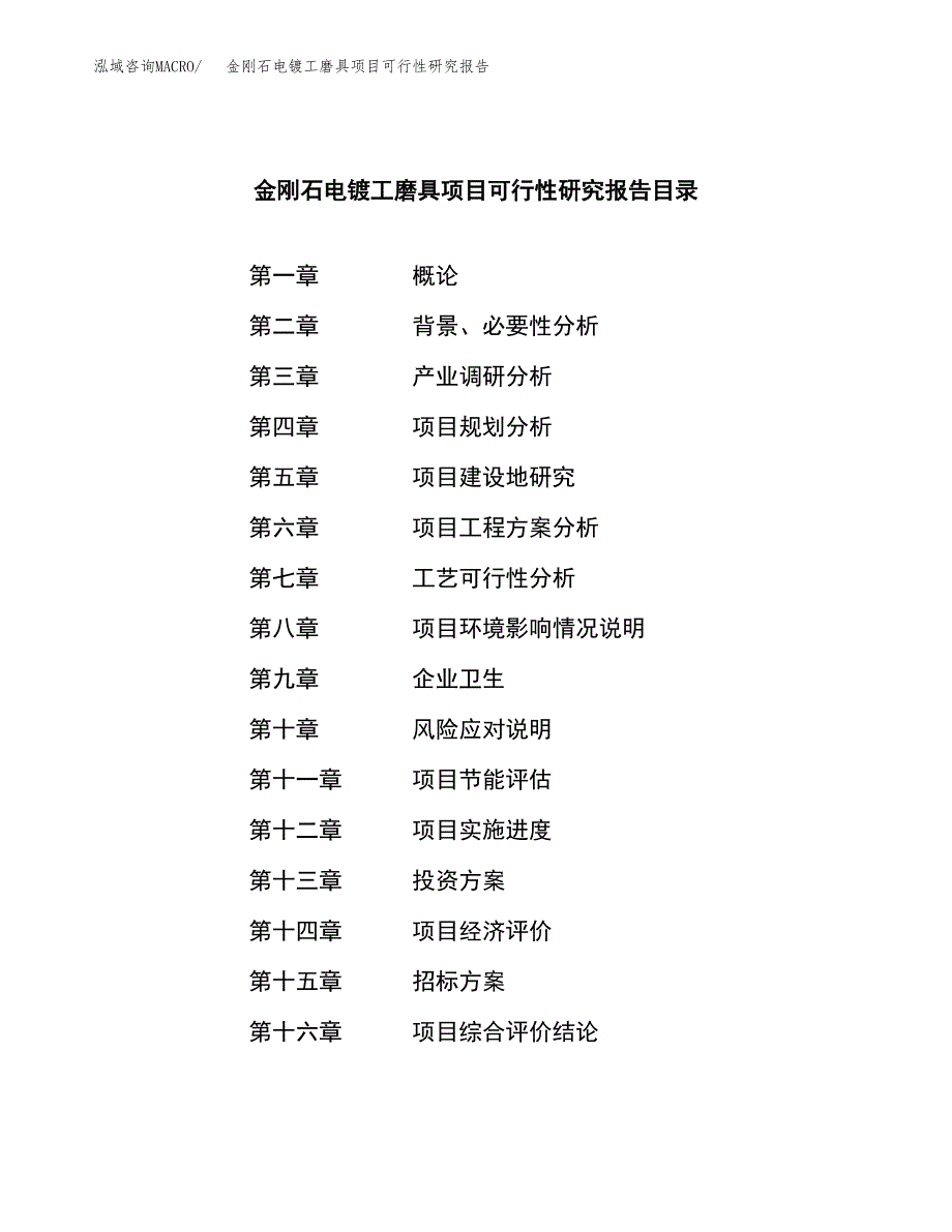 金刚石电镀工磨具项目可行性研究报告（总投资12000万元）（56亩）_第2页