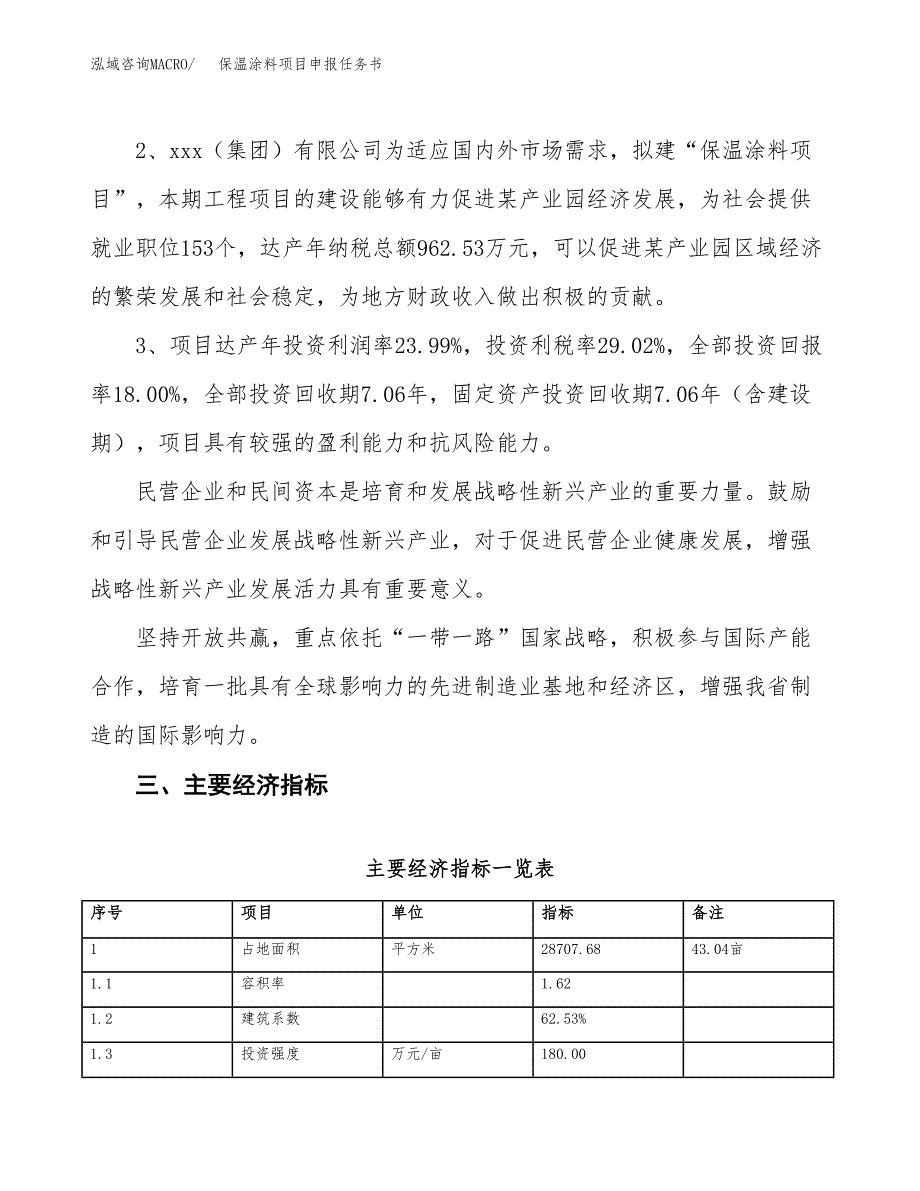 保温涂料项目申报任务书.docx_第4页