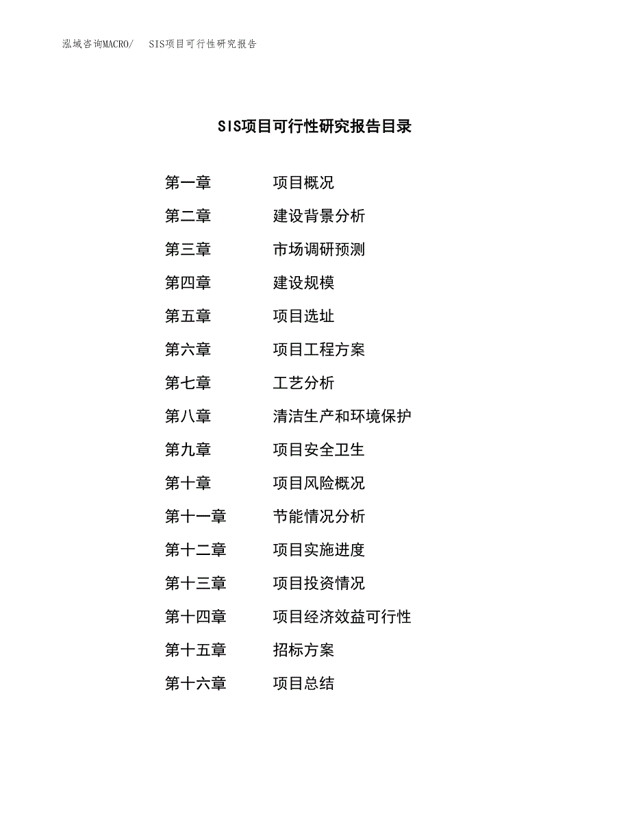 SIS项目可行性研究报告（总投资18000万元）（87亩）_第2页