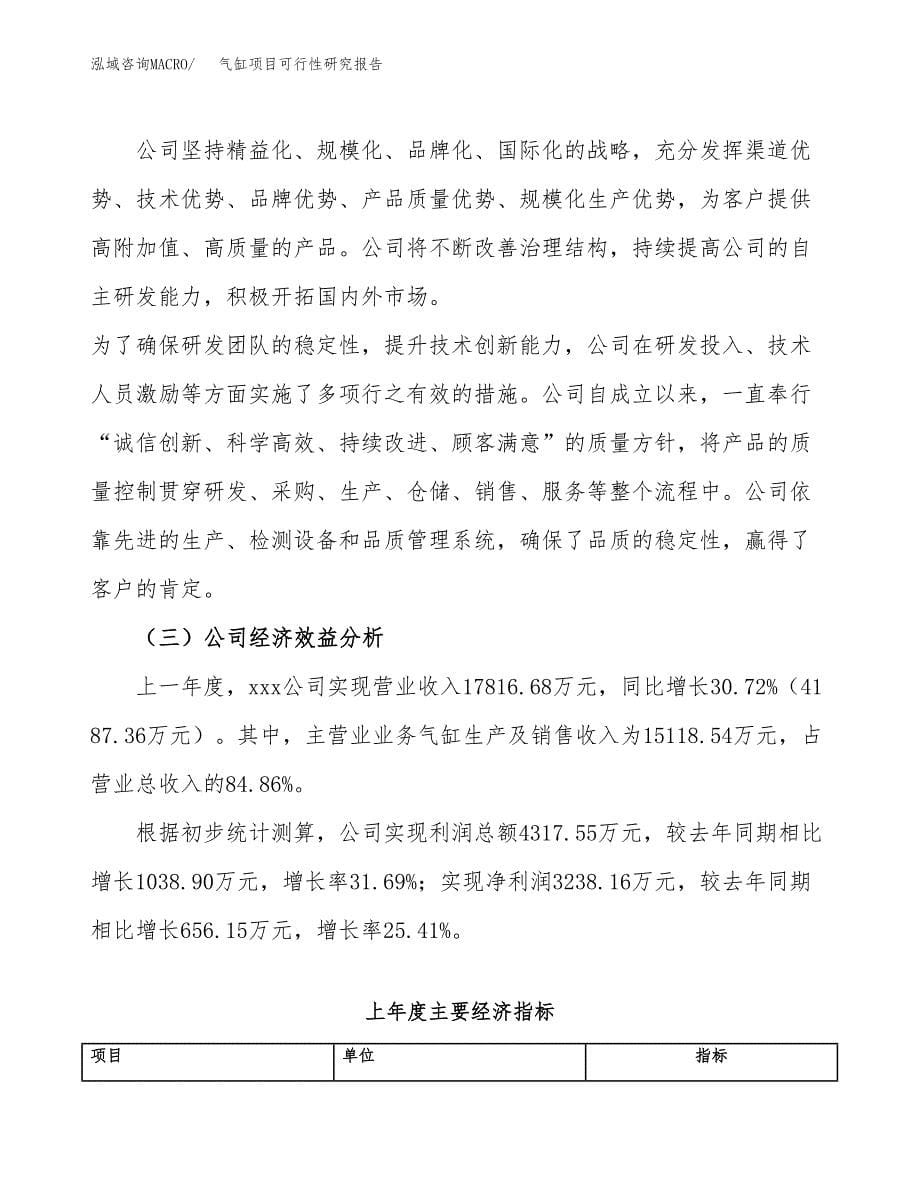 气缸项目可行性研究报告（总投资17000万元）（74亩）_第5页