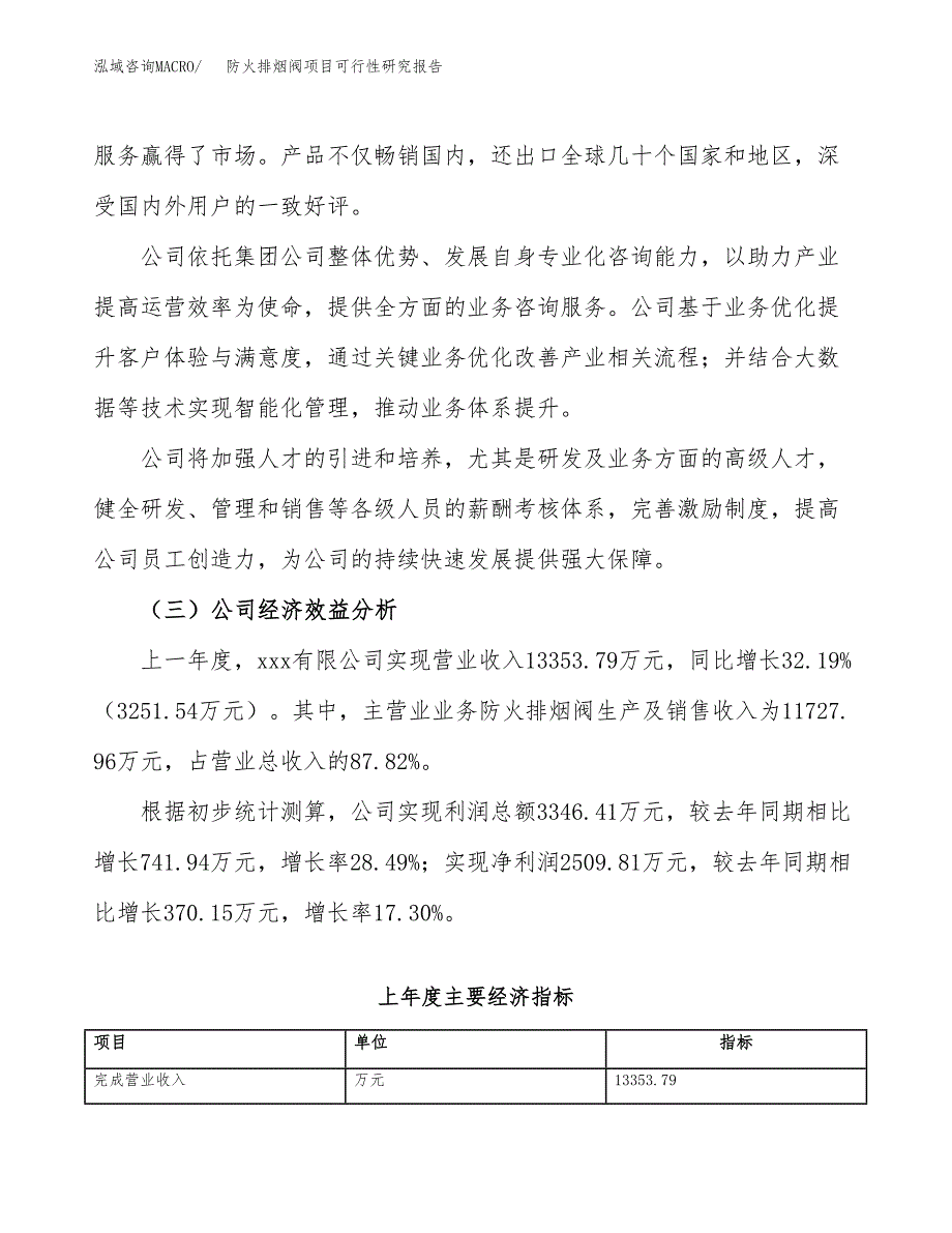 防火排烟阀项目可行性研究报告（总投资11000万元）（51亩）_第4页