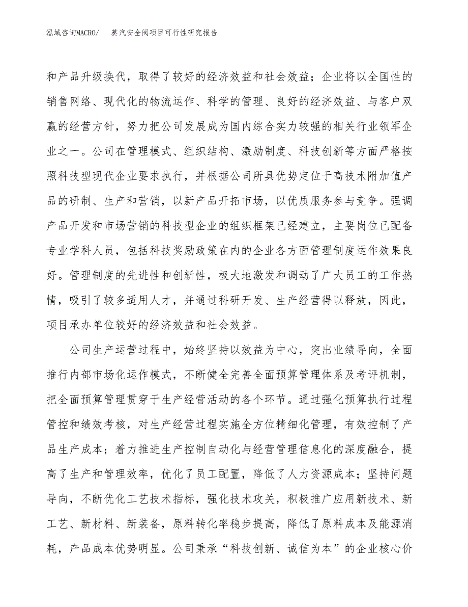 蒸汽安全阀项目可行性研究报告（总投资4000万元）（17亩）_第4页