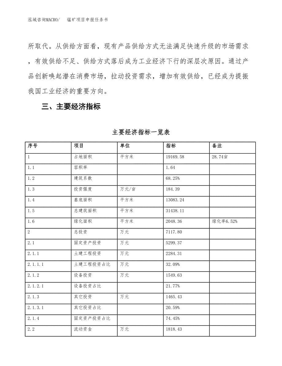 锰矿项目申报任务书.docx_第5页