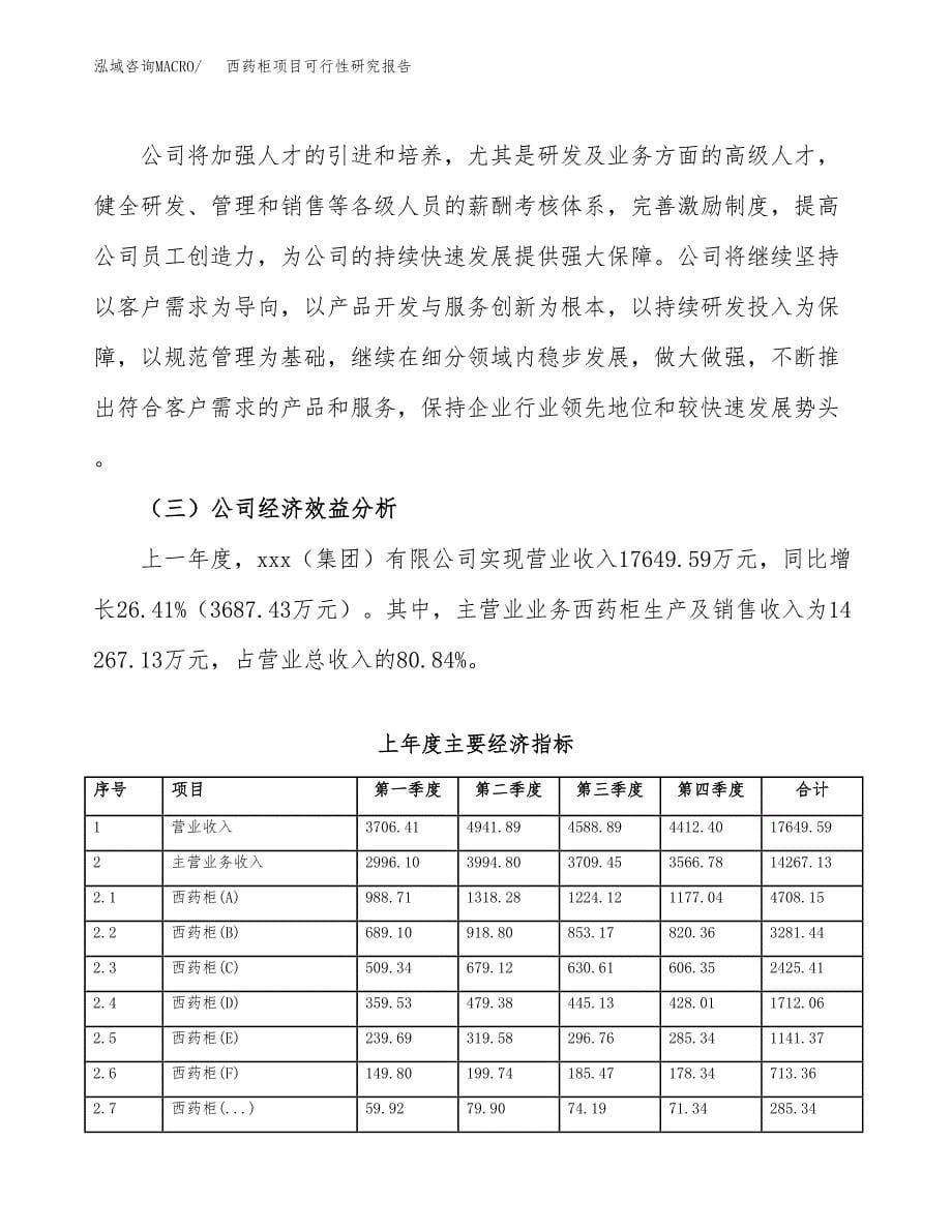 西药柜项目可行性研究报告（总投资19000万元）（77亩）_第5页