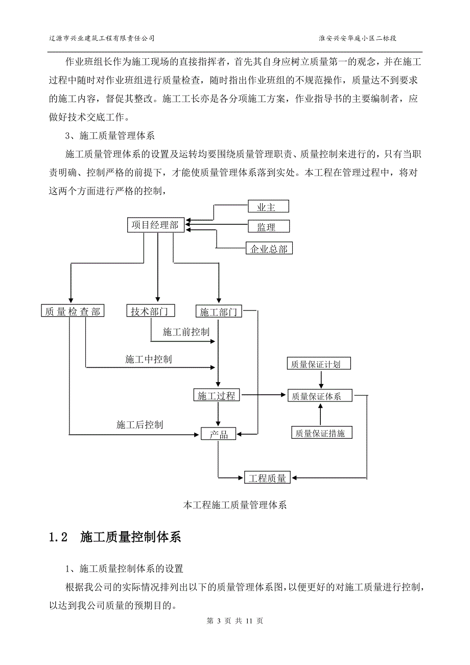 项目施工质量保证体系(15690)_第3页