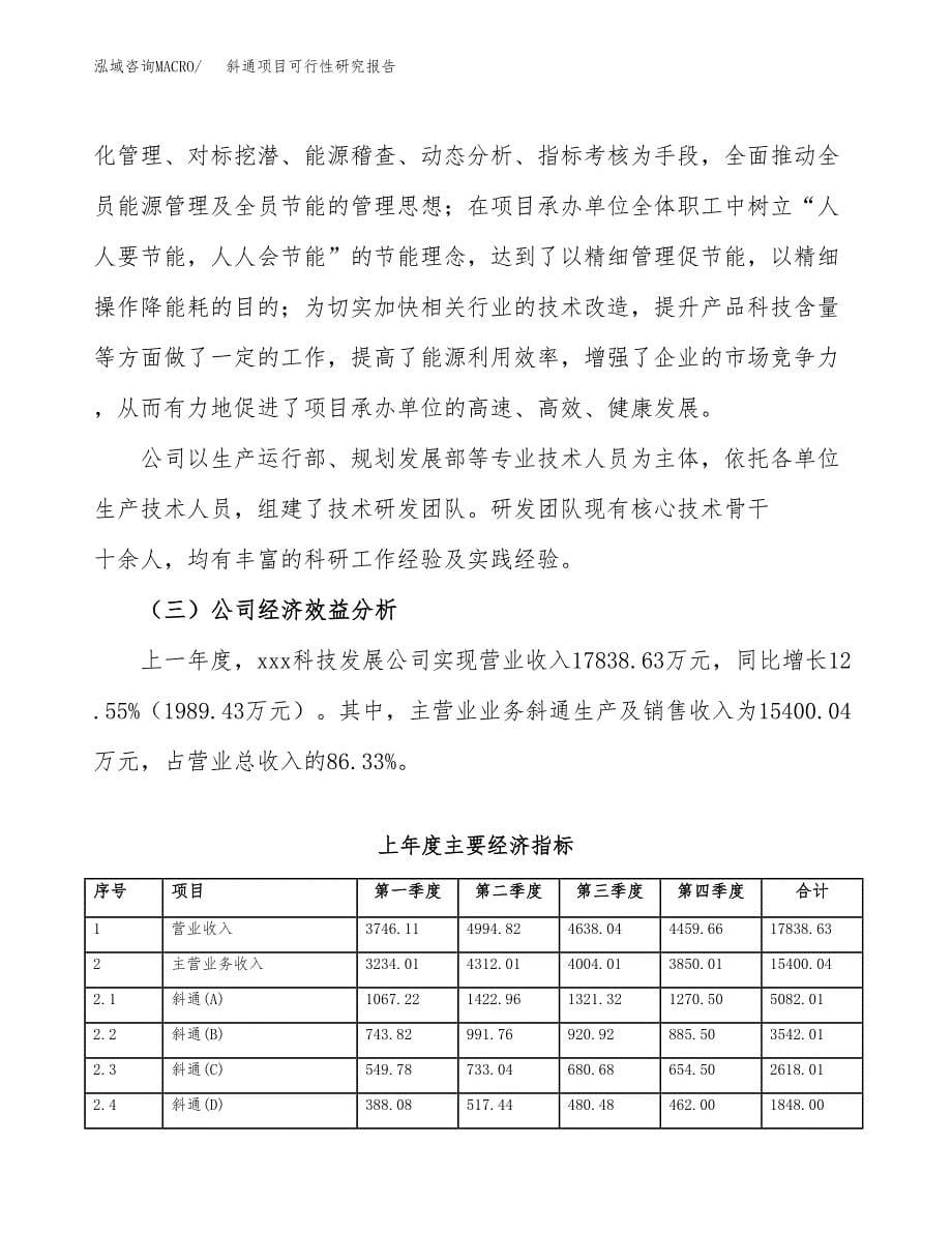 斜通项目可行性研究报告（总投资12000万元）（51亩）_第5页