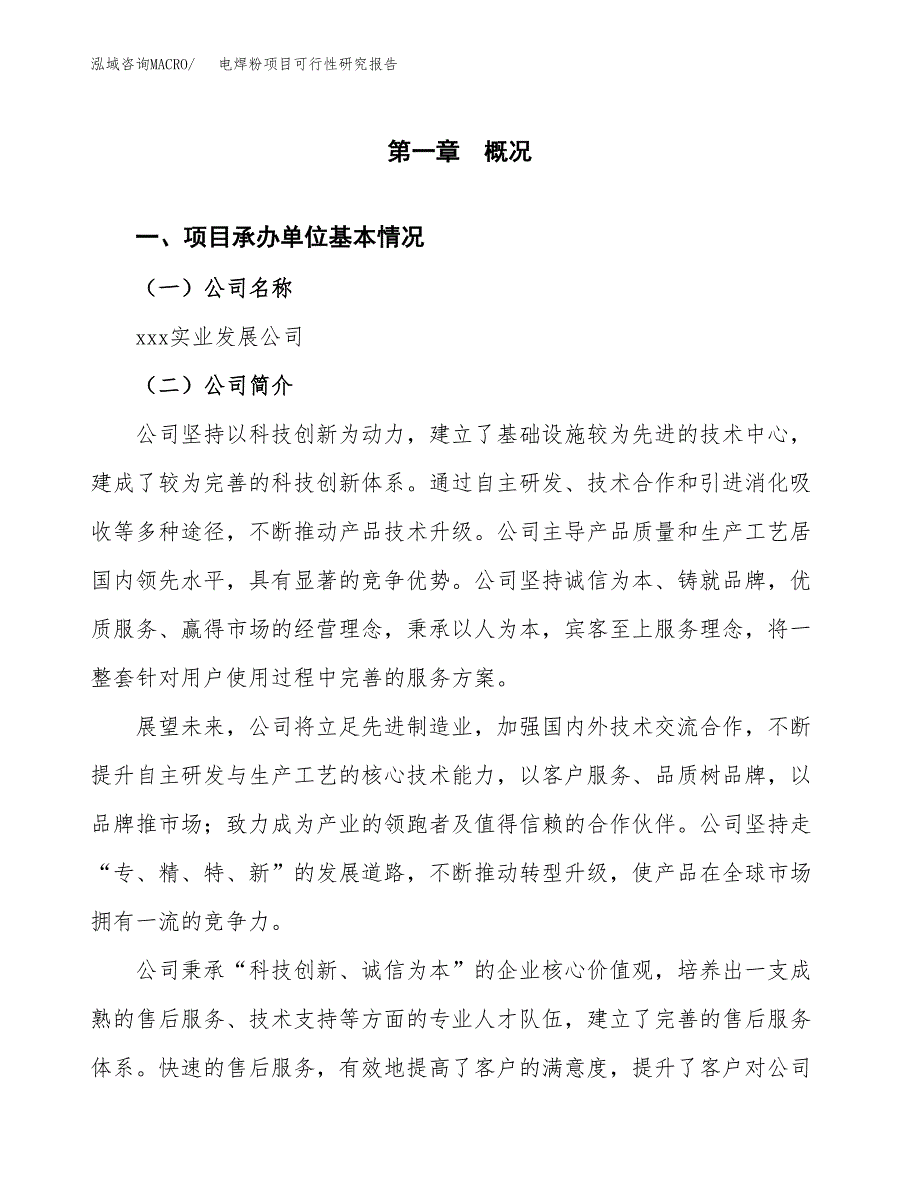 电焊粉项目可行性研究报告（总投资11000万元）（39亩）_第4页