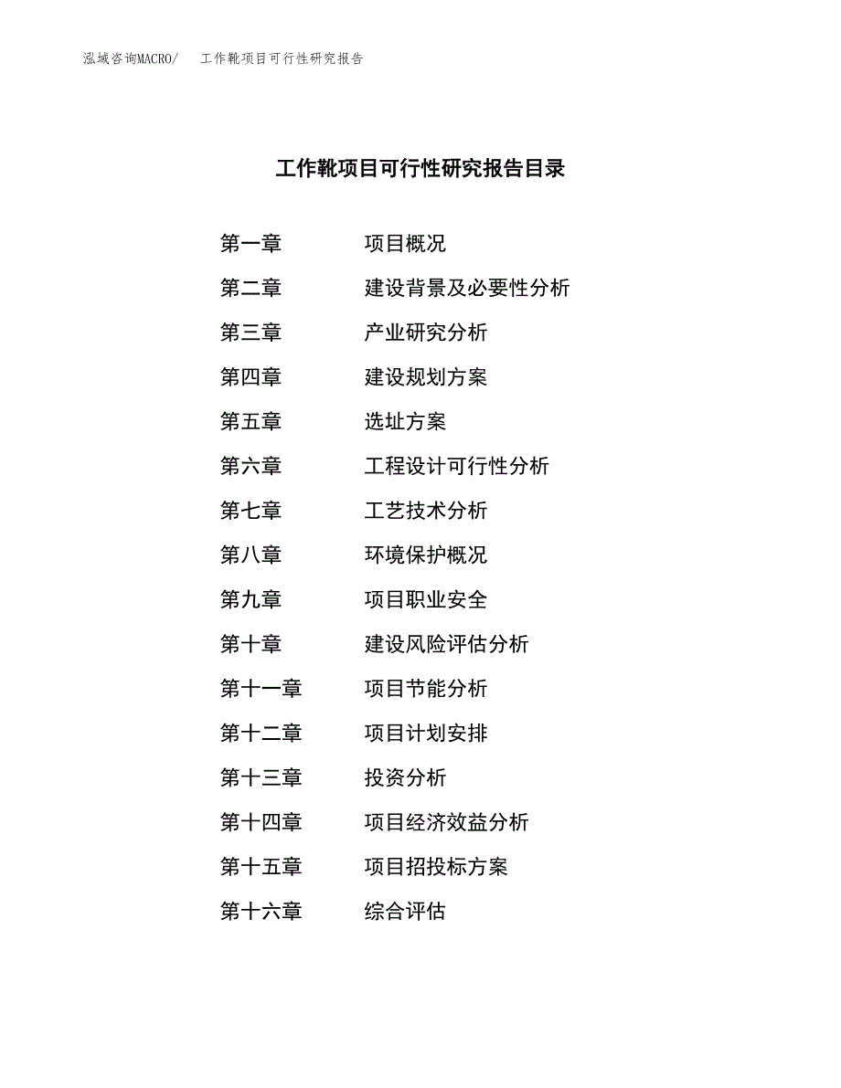 工作靴项目可行性研究报告（总投资15000万元）（62亩）_第3页