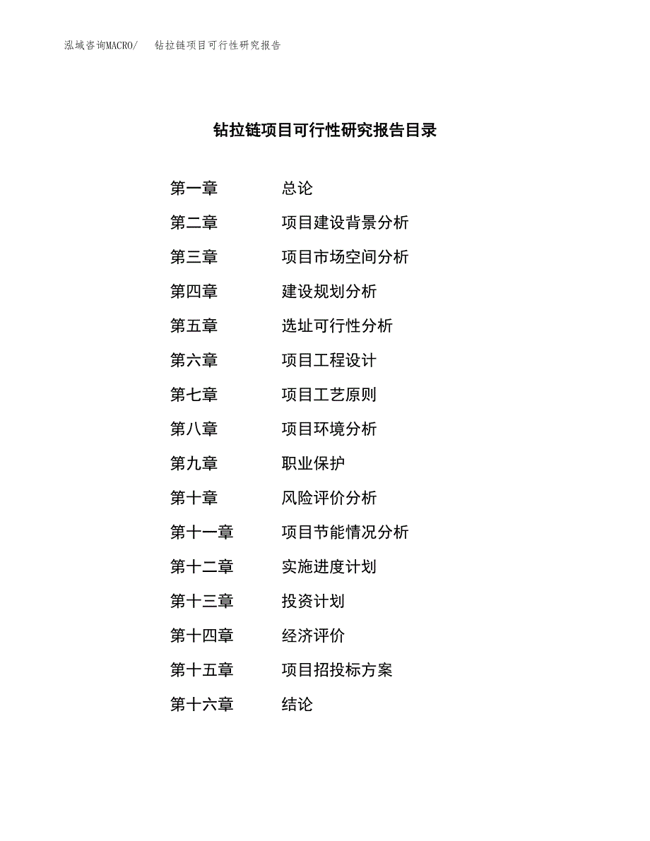 钻拉链项目可行性研究报告（总投资10000万元）（51亩）_第3页