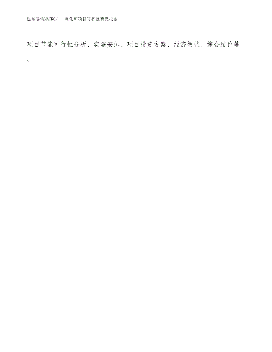 炭化炉项目可行性研究报告（总投资19000万元）（75亩）_第3页