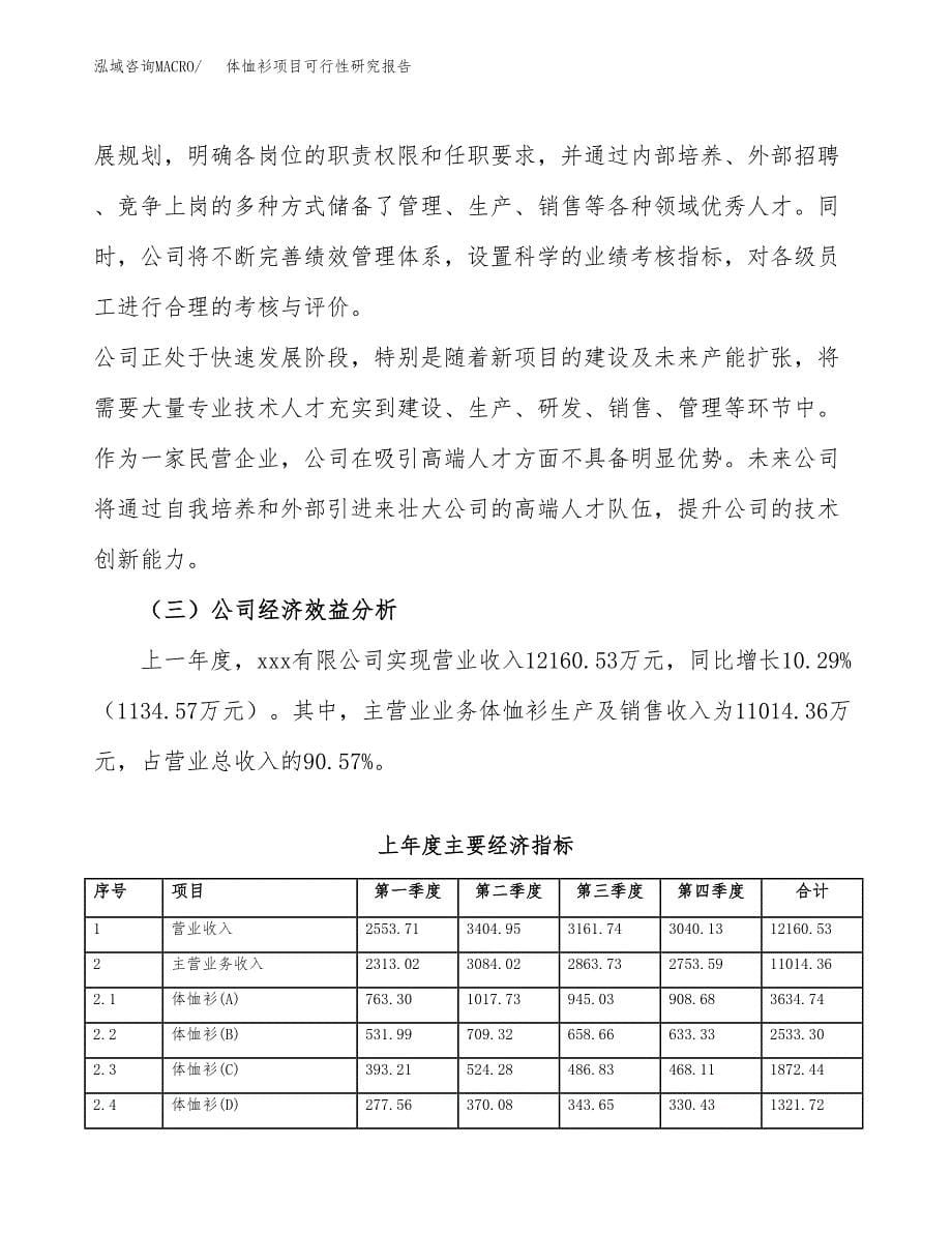 体恤衫项目可行性研究报告（总投资14000万元）（77亩）_第5页