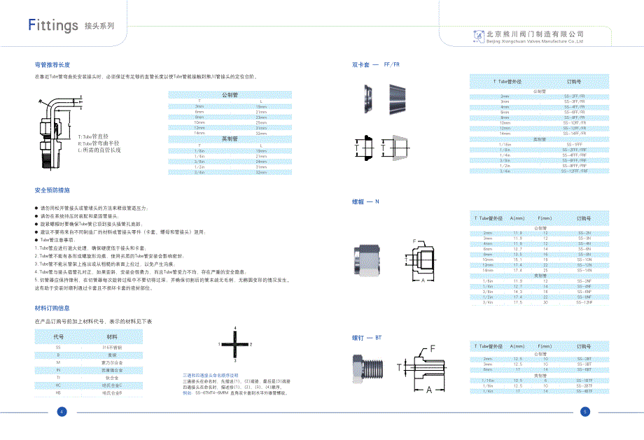 熊川产品选型手册(接头,阀)_第3页