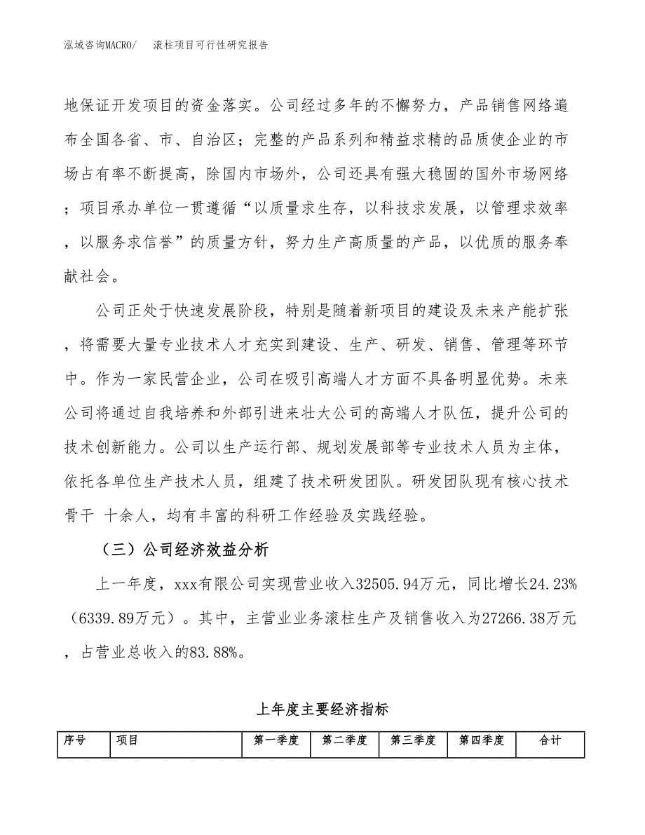 滚柱项目可行性研究报告（总投资15000万元）（56亩）_第5页