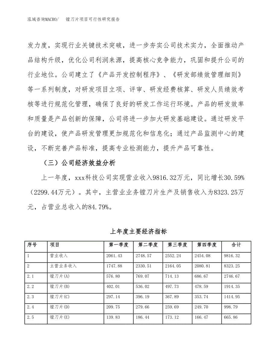 镗刀片项目可行性研究报告（总投资13000万元）（59亩）_第5页