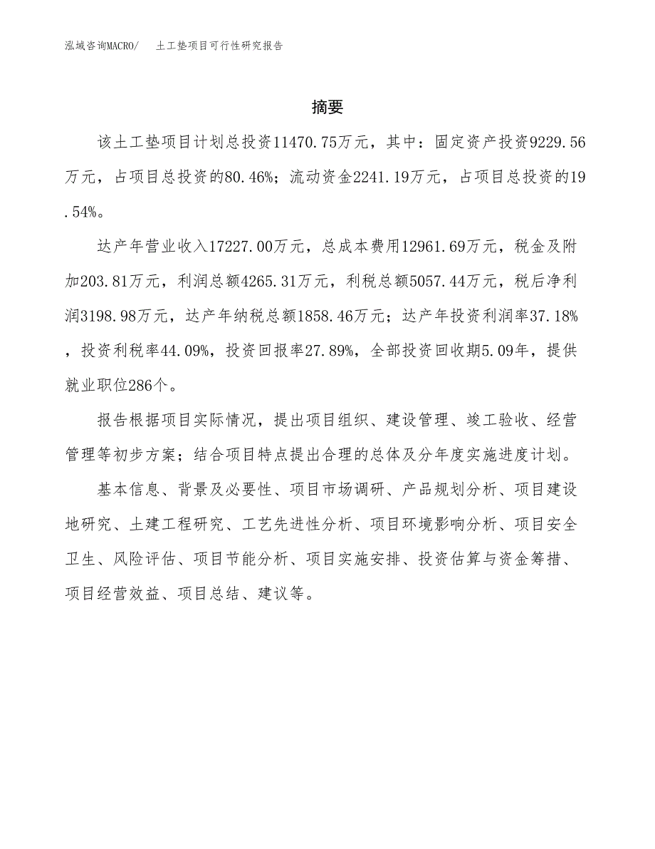 土工垫项目可行性研究报告（总投资11000万元）（50亩）_第2页