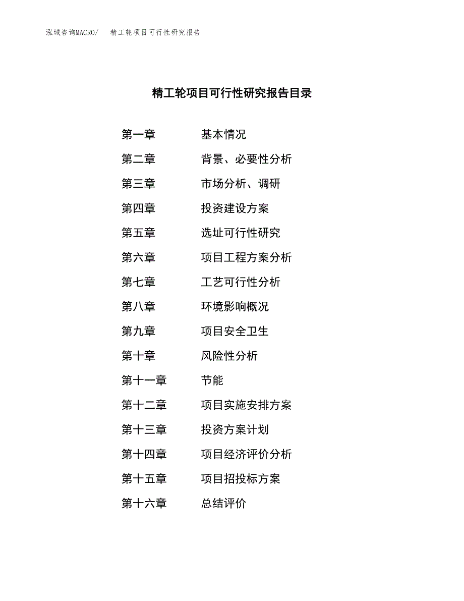 精工轮项目可行性研究报告（总投资7000万元）（33亩）_第3页