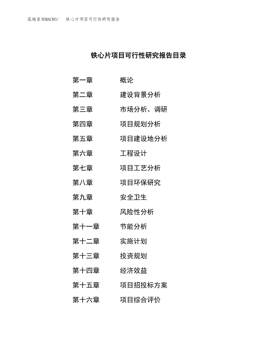 铁心片项目可行性研究报告（总投资10000万元）（42亩）_第3页