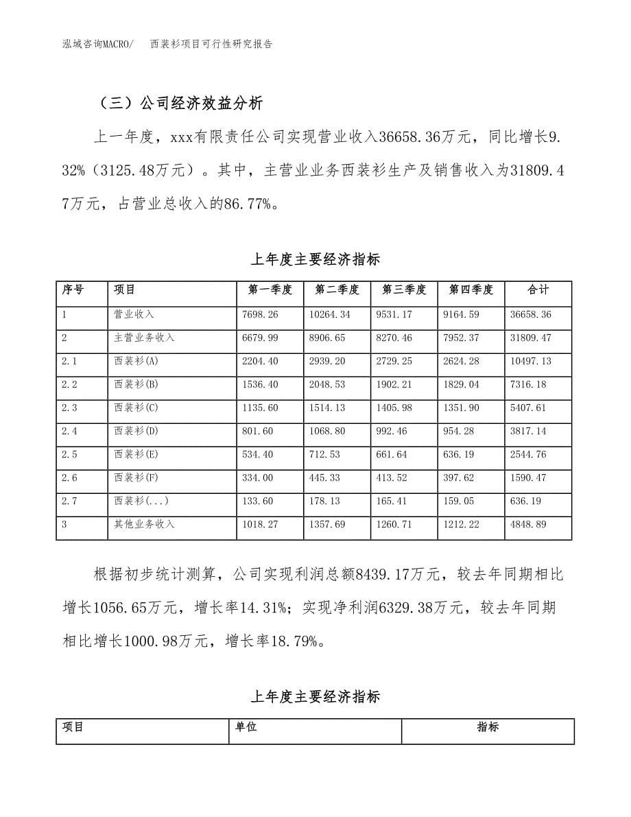 西装衫项目可行性研究报告（总投资17000万元）（58亩）_第5页