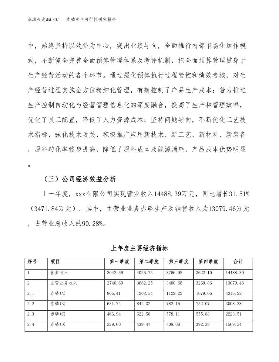 赤磷项目可行性研究报告（总投资9000万元）（34亩）_第5页