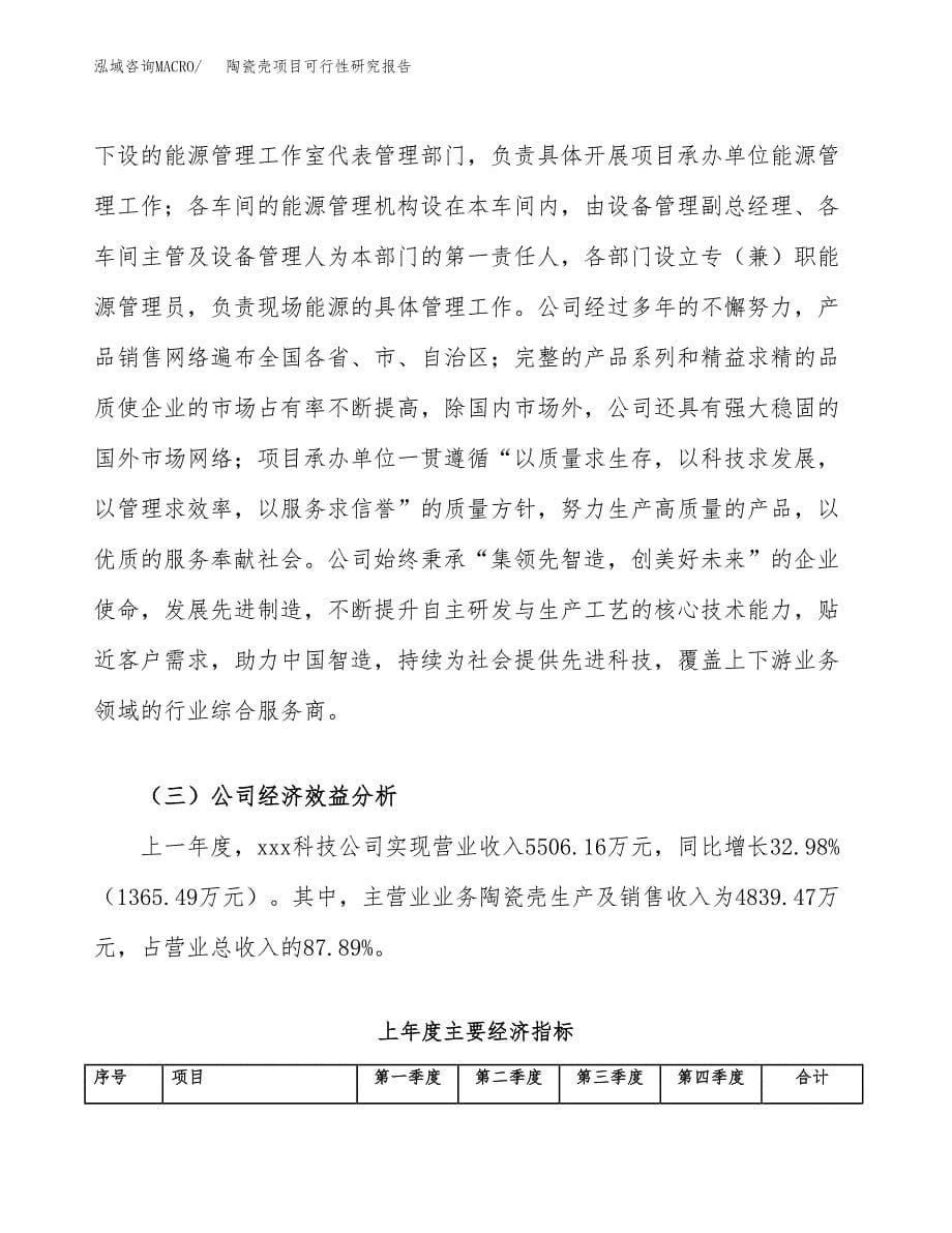 陶瓷壳项目可行性研究报告（总投资6000万元）（34亩）_第5页