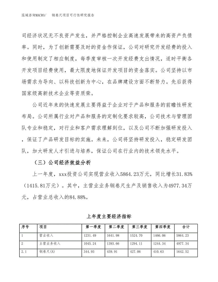 钢卷尺项目可行性研究报告（总投资5000万元）（21亩）_第5页