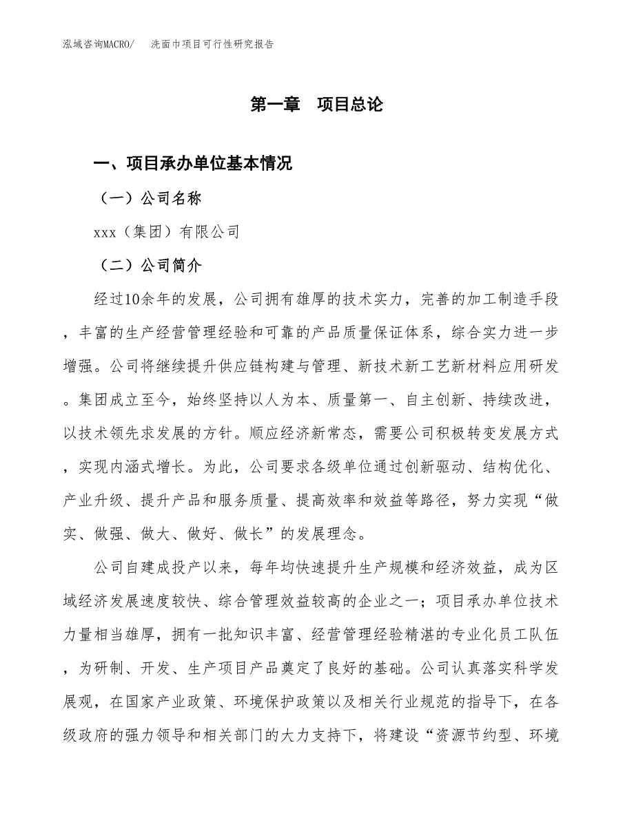 洗面巾项目可行性研究报告（总投资17000万元）（66亩）_第4页