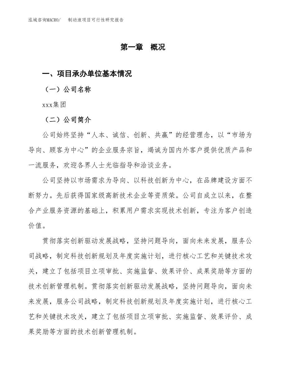 制动液项目可行性研究报告（总投资3000万元）（13亩）_第5页