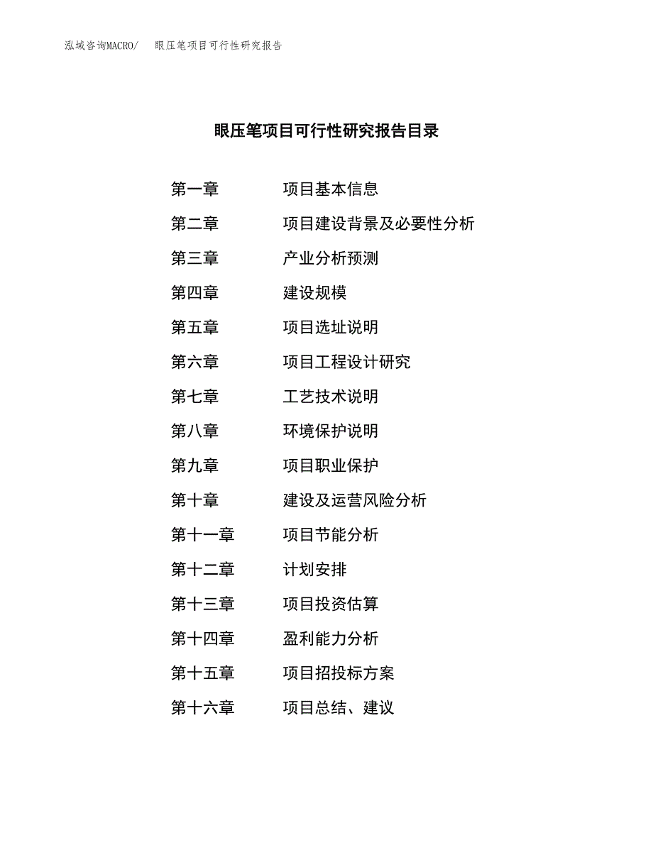 眼压笔项目可行性研究报告（总投资9000万元）（34亩）_第3页