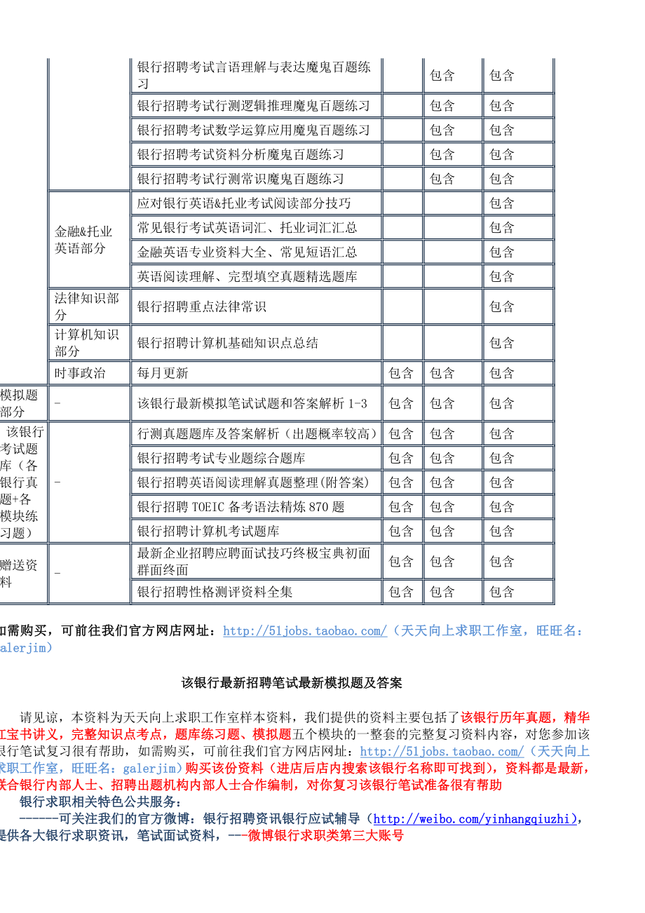 浦发银行最新模拟笔试试题及答案解析3套_第2页