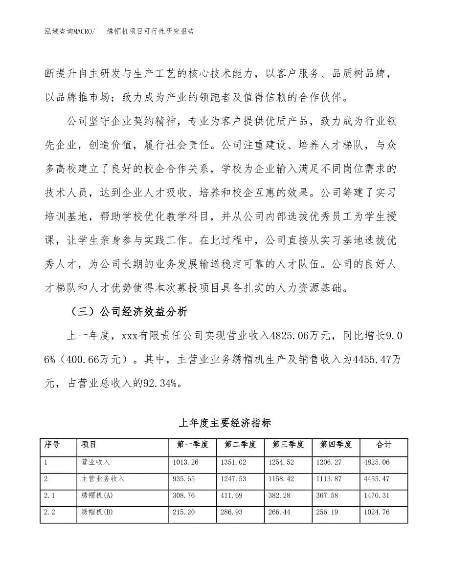 绣帽机项目可行性研究报告（总投资5000万元）（26亩）_第5页