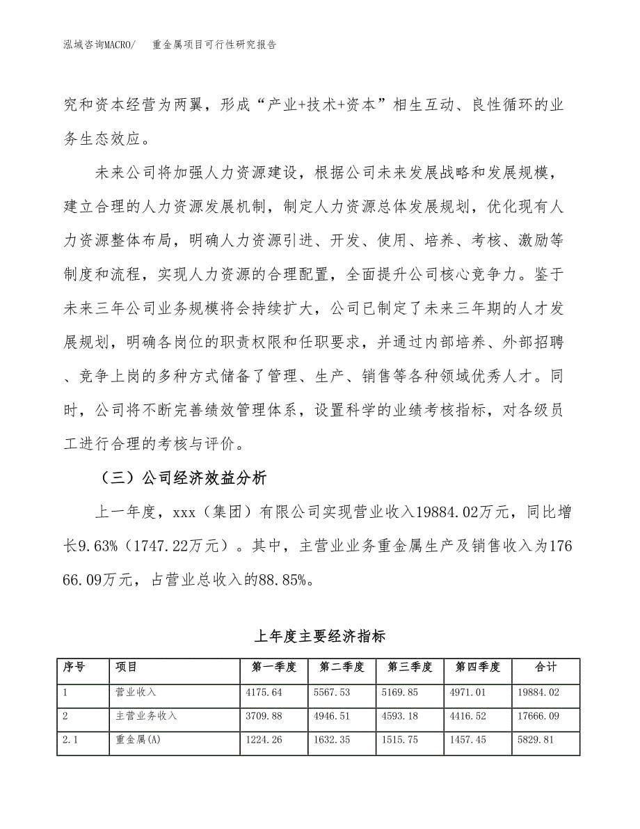 重金属项目可行性研究报告（总投资12000万元）（53亩）_第5页