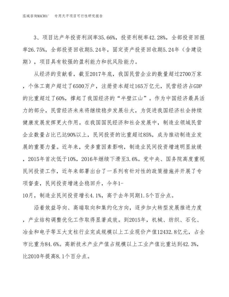 关于投资建设专用天平项目可行性研究报告.docx_第5页