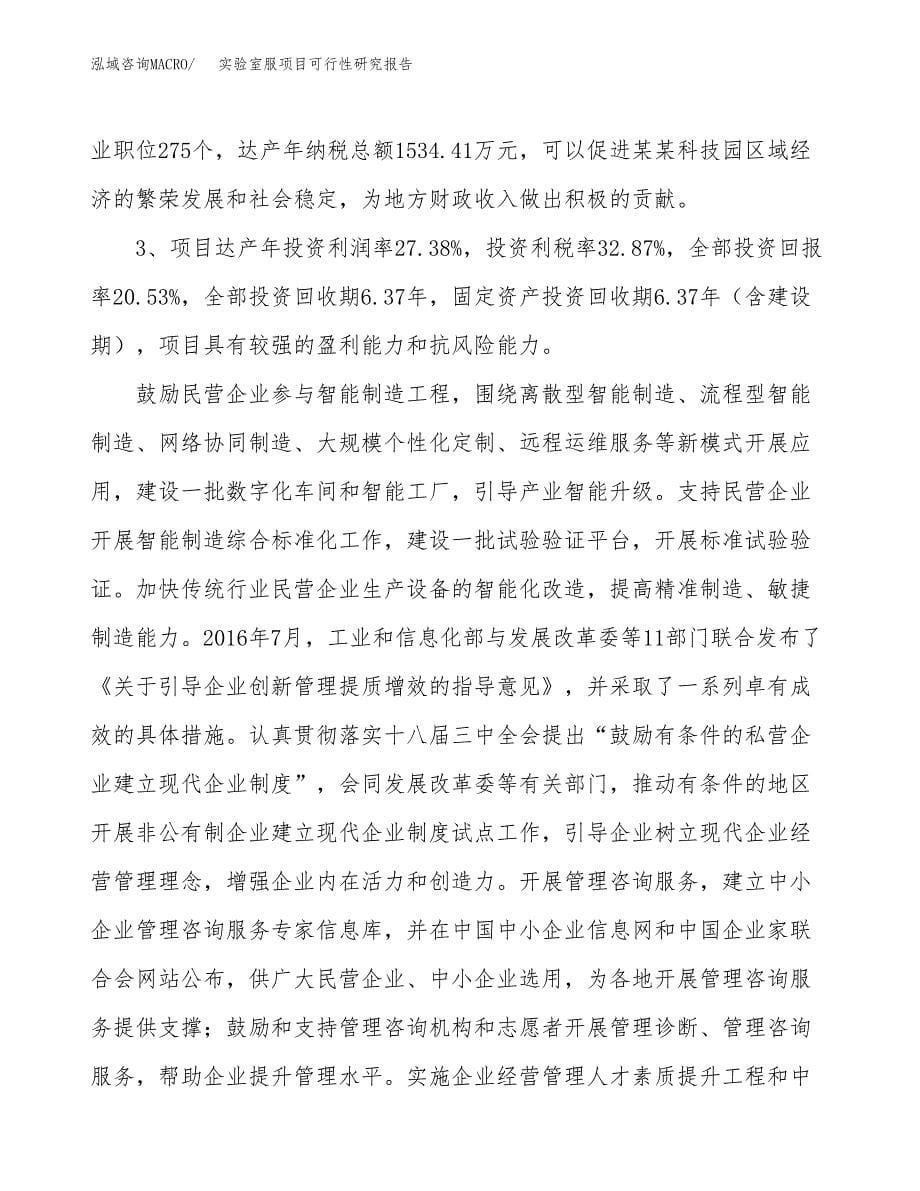 关于投资建设实验室服项目可行性研究报告.docx_第5页