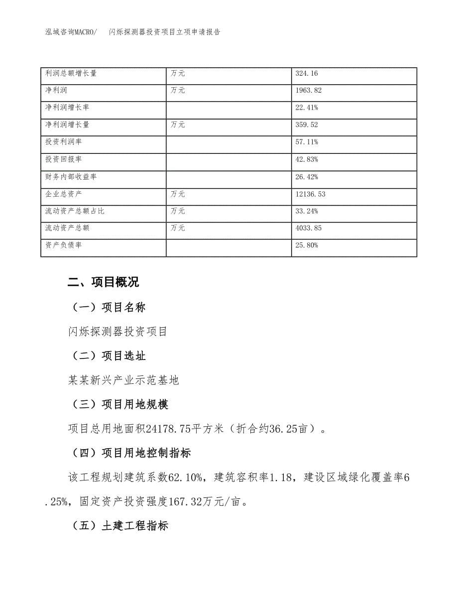 关于建设闪烁探测器投资项目立项申请报告.docx_第5页